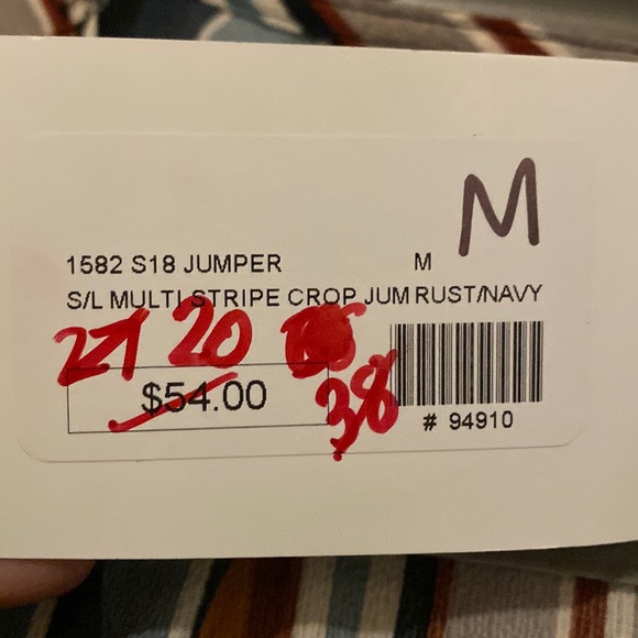 Multi-colored Striped jumpsuit from Juju’s Boutique - Picture 4 of 4